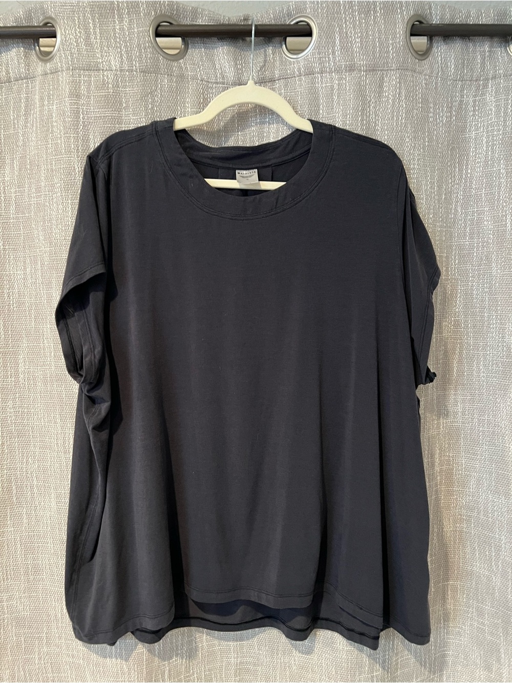 Athleta With Ease Tee Black size 1X